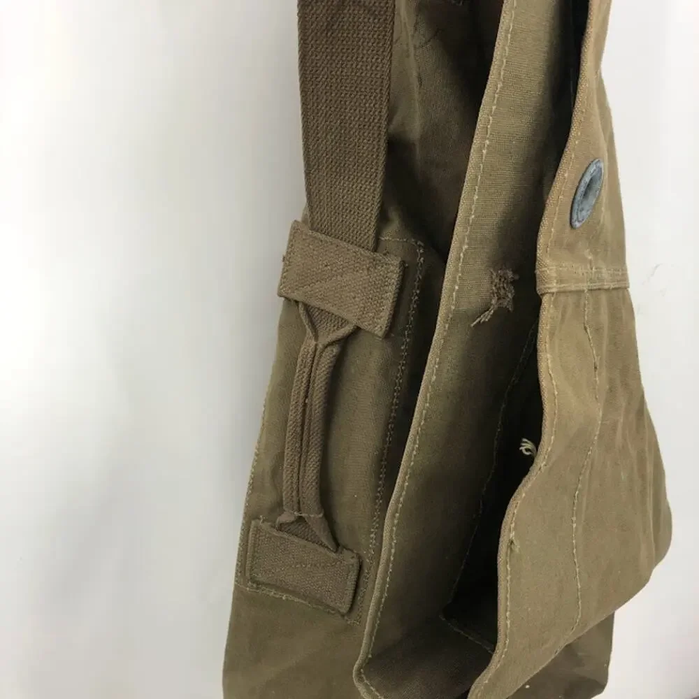 Vintage Vietnam Korean war Era Duffle Duffel Bag Army Green